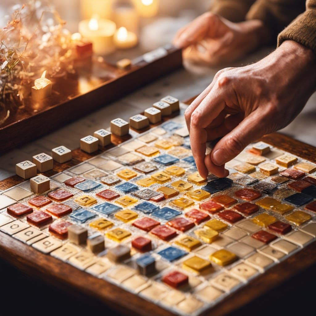 Impressionist Scrabble Moment