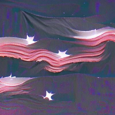 Simple Waving Flag Illustration