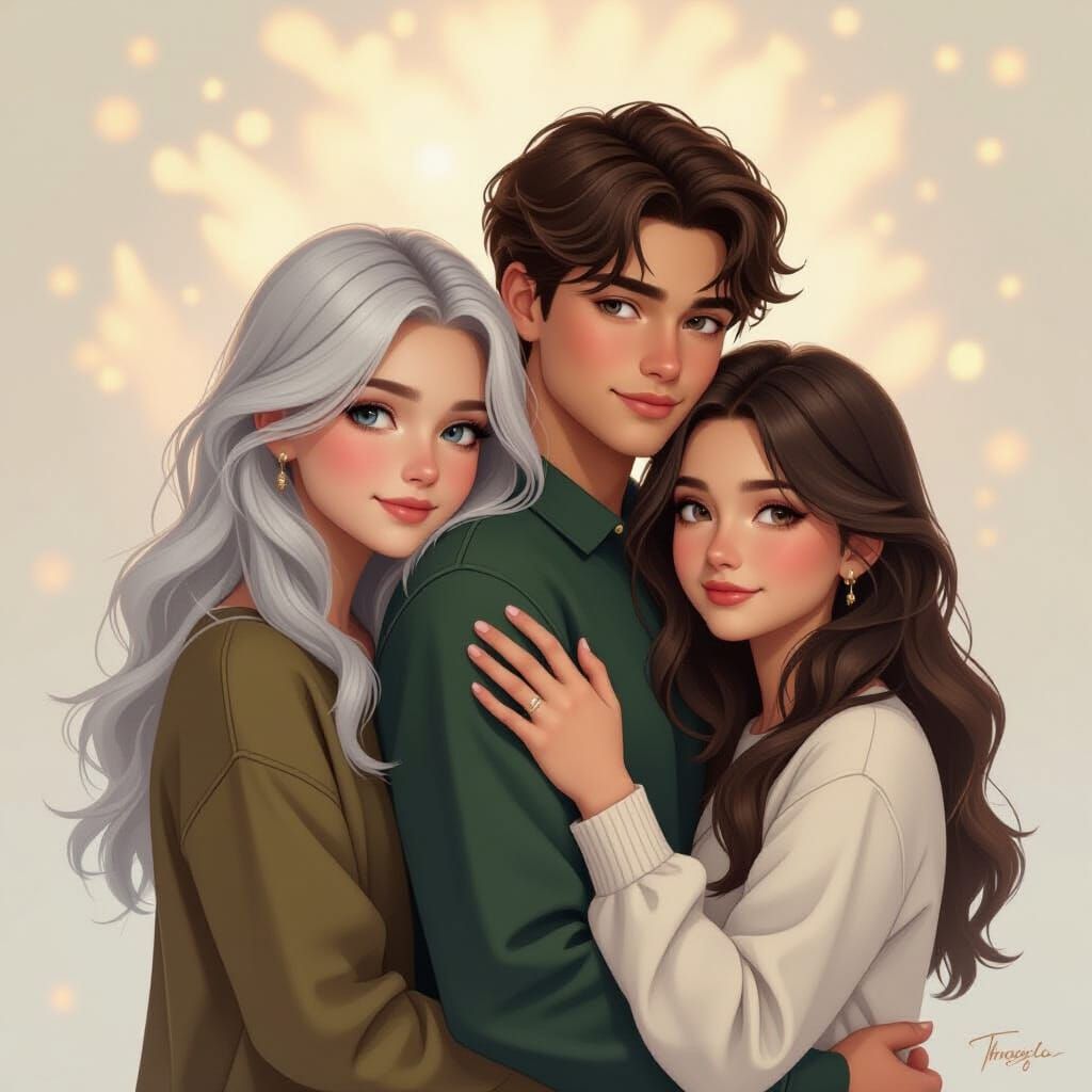 Children Meet Future Selves in Romantic Style