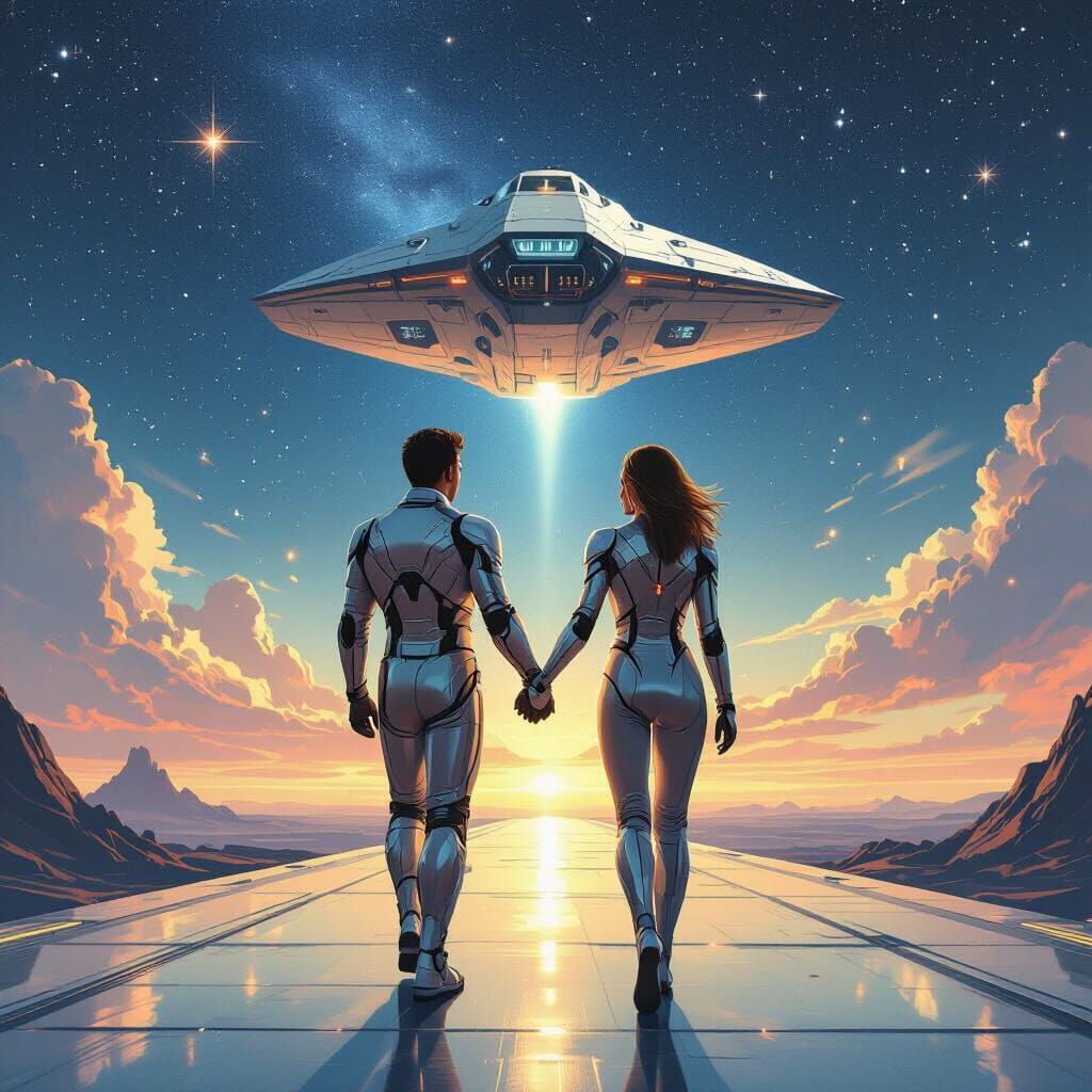 Celestial Escort: A Sci-Fi Romance in Space