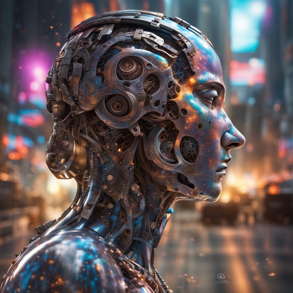 Hyperrealistic AI Judge Portrait with Dramatic Lighting