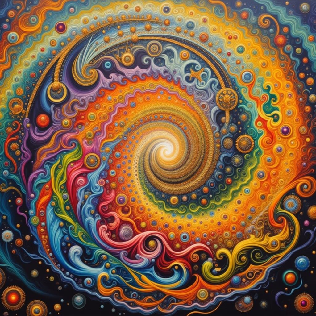 Abstract Digital Art: Conceptual Time