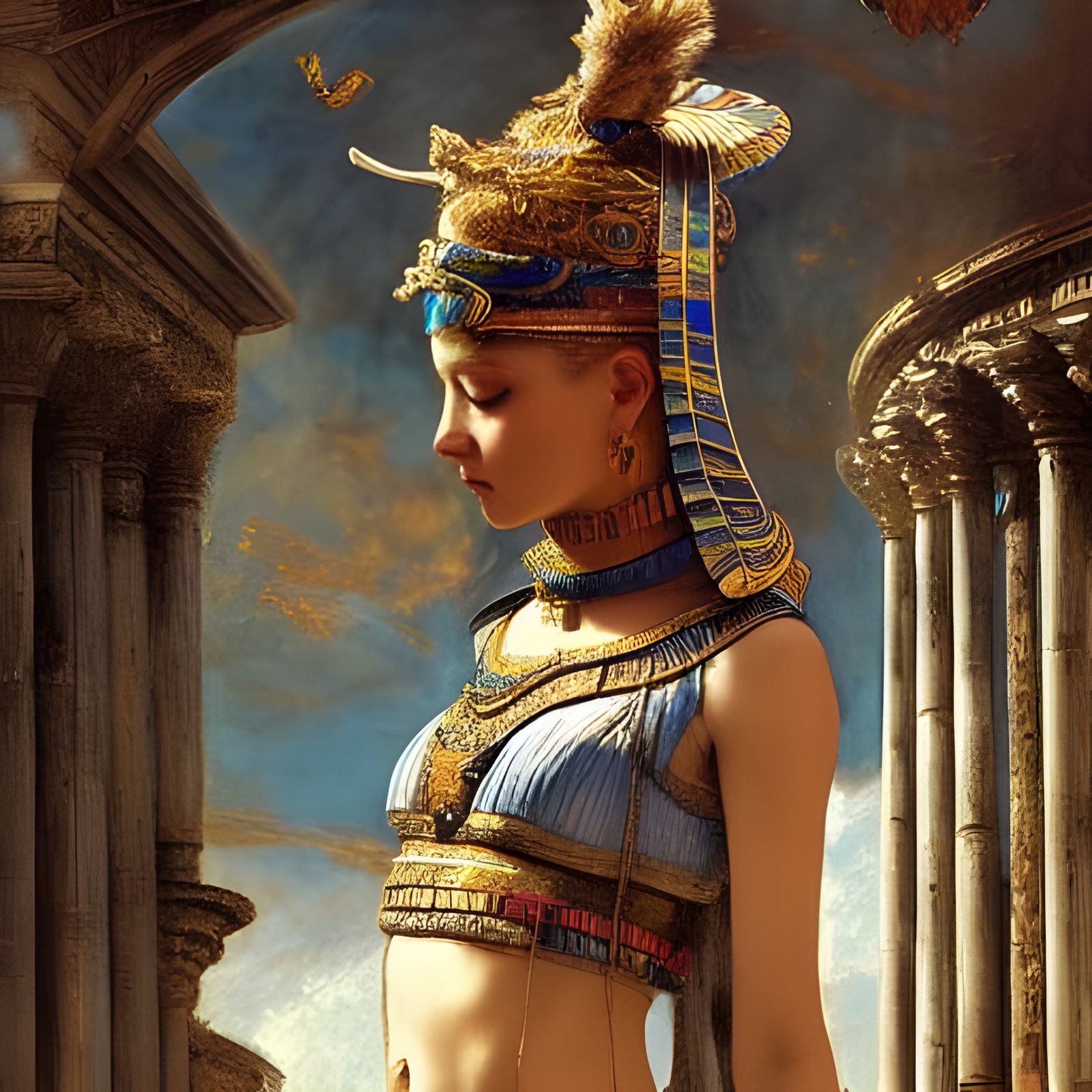 Renaissance Cleo style of Artemisia Gentileschi