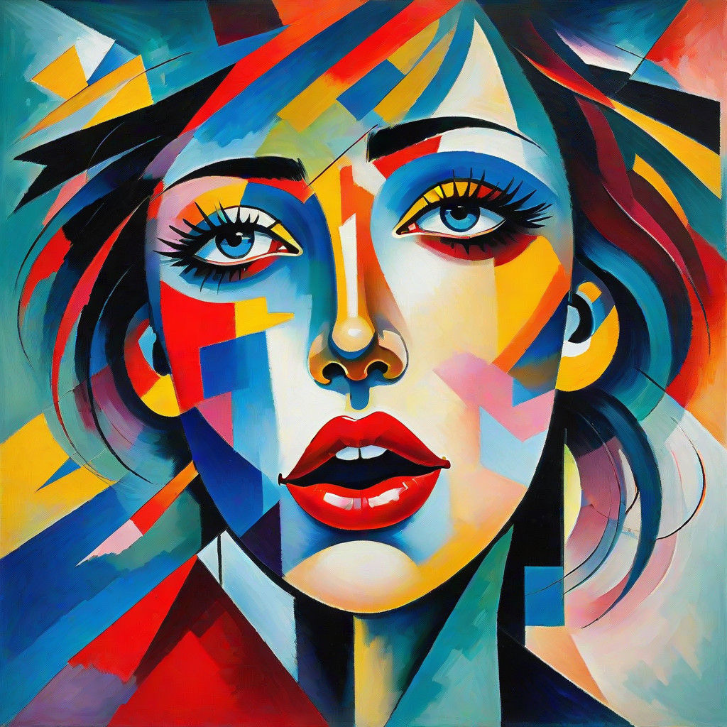 Distorted Frustration in Abstract Expressionism