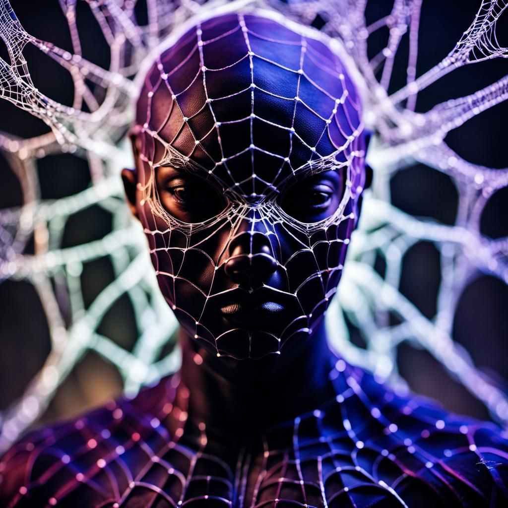 Nebulae Spiderweb Warrior in Brian Stelfreeze Style