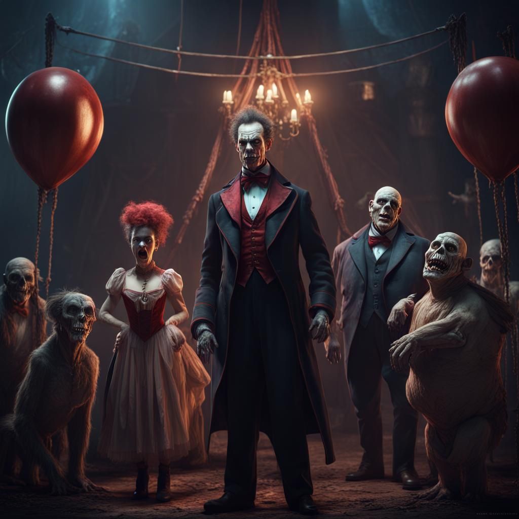 Digital Circus as Classic Horror Characters