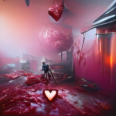My Bloody Valentine Loveless Album Art in 3D