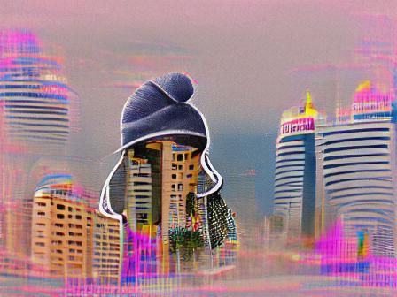 Misfit Lost in a Foreign City