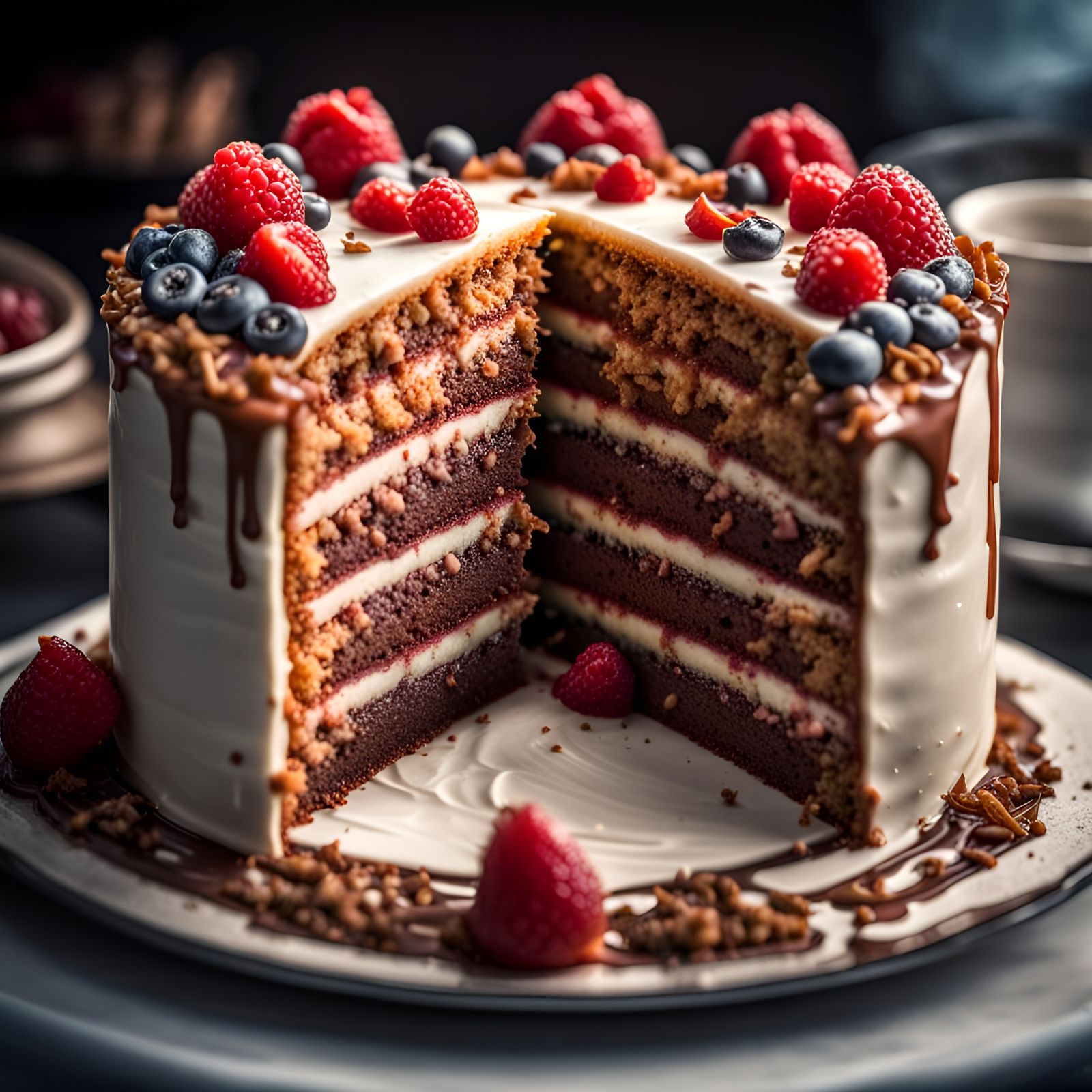 The most beautiful cake