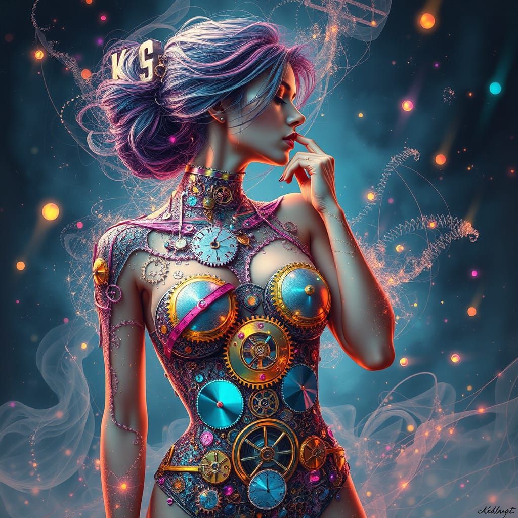 Clockwork Woman: A Surreal Time-Bending Vision