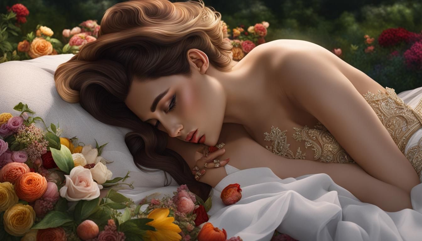 Hyperrealistic Abstract with Volumetric Lighting