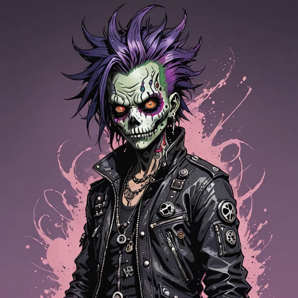 Voodoopunk Image with Distressed and Kojima Elements