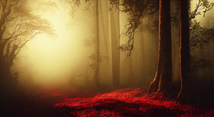 Gothic Vampire Goddess Emerging from Mystical Shadows