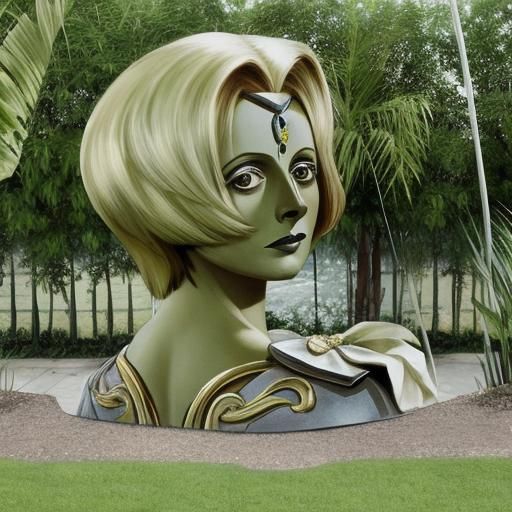 AI Interpretation of Greta Garbo