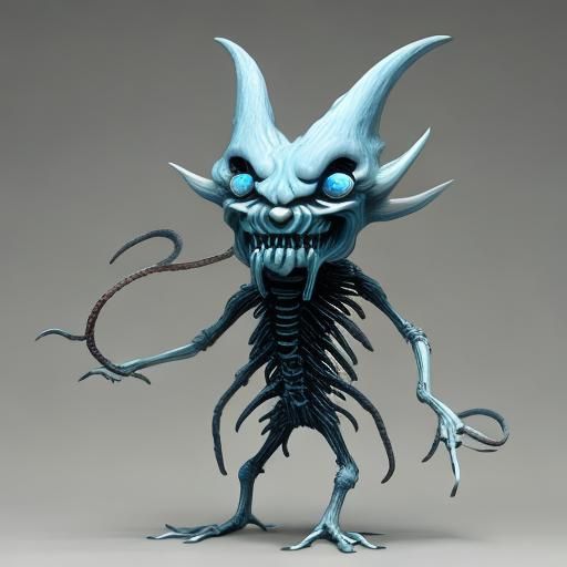 Ethereal Wisp Creature Generated by AI