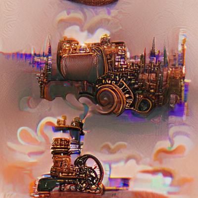 Steampunk Engine: A Victorian-Inspired Marvel