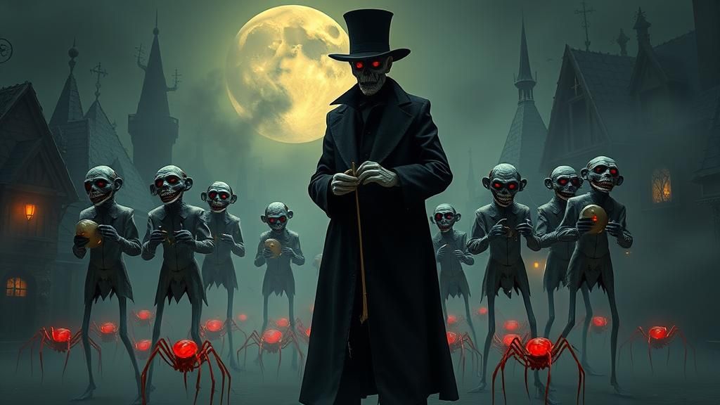 Gothic Undertaker Unveils Zombie Clown Toys