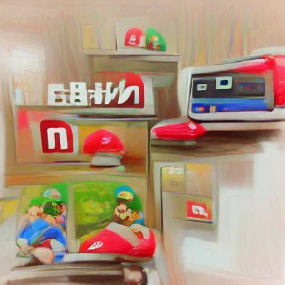 Nintendo Video Games Art