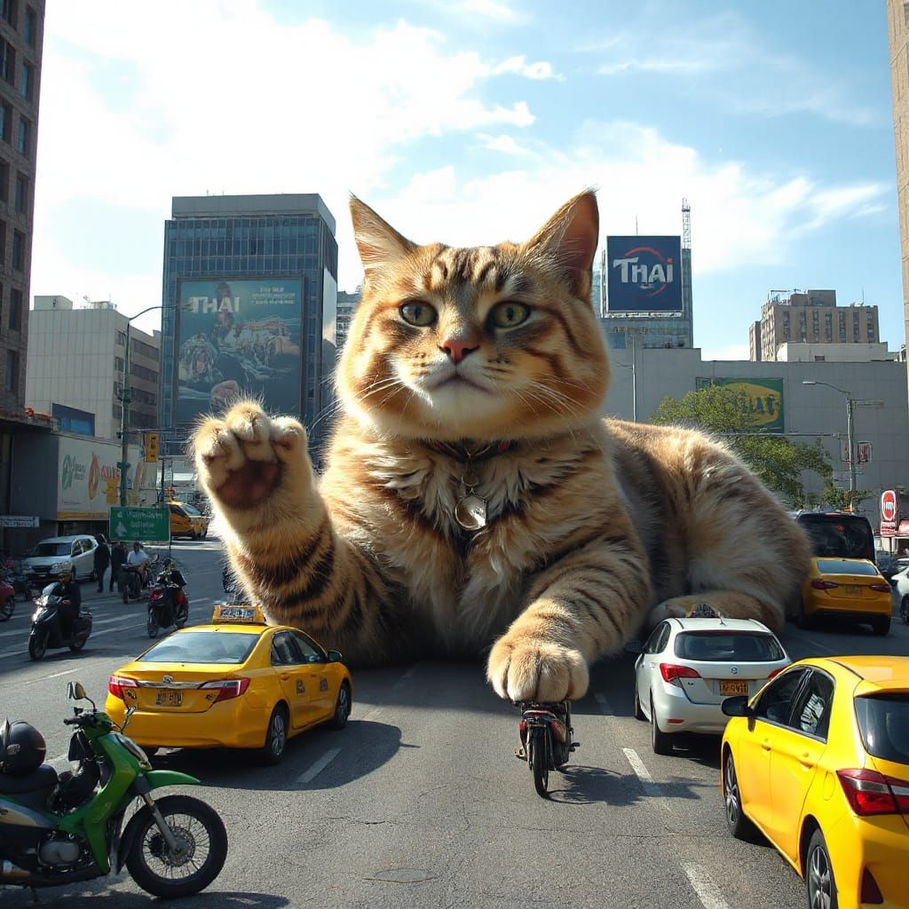 Giant cat