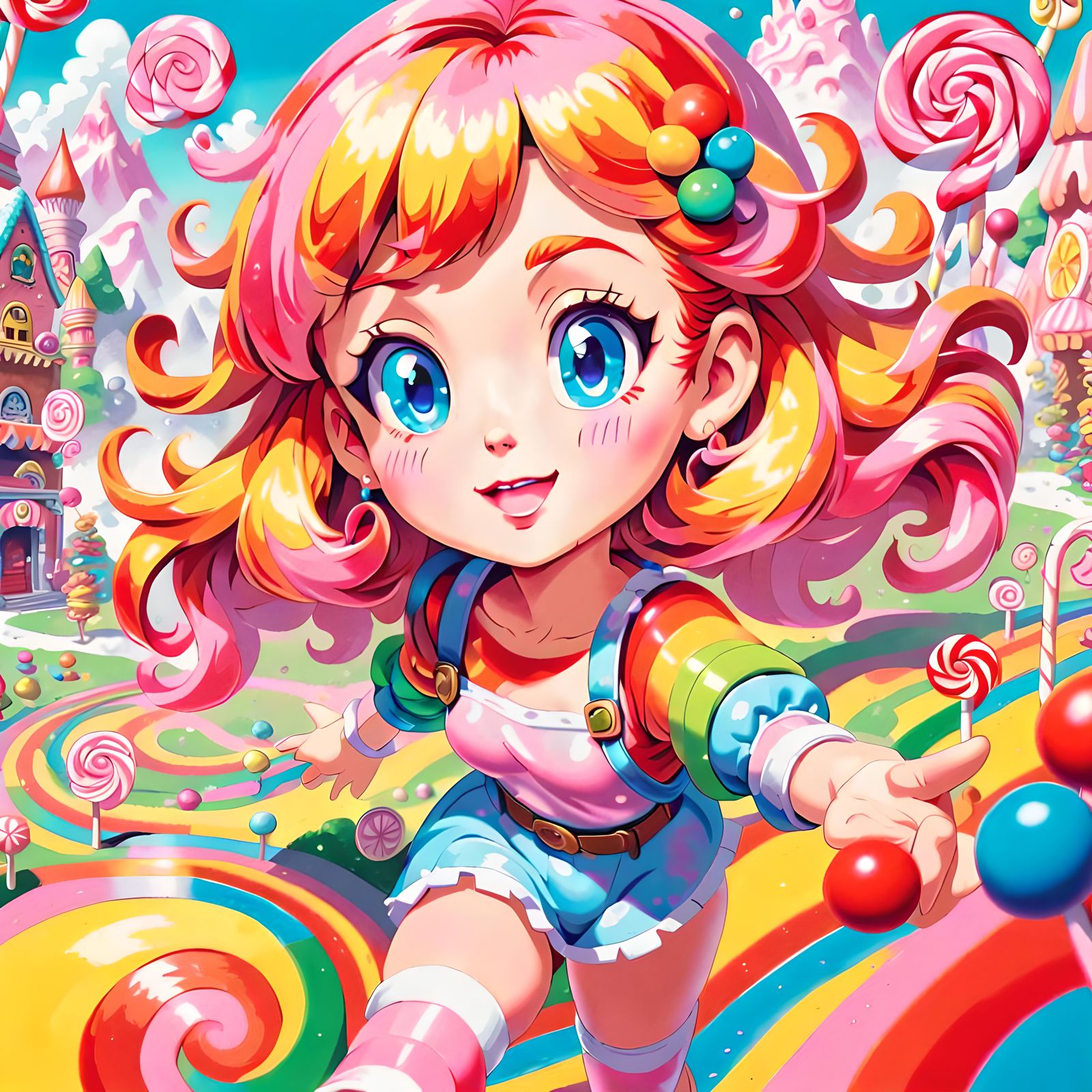 Made up video game character 🍭