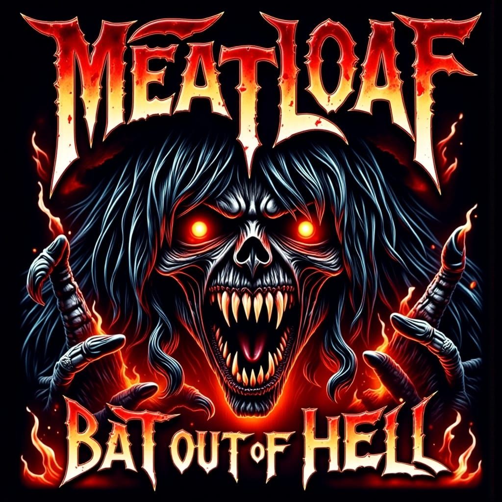 Epic Rock Concert in a Dark, Gothic Style