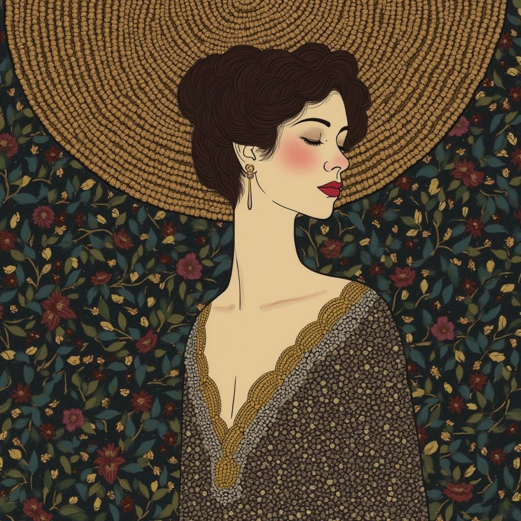 Golden Age Aesthetic Lady of the Victorian Era