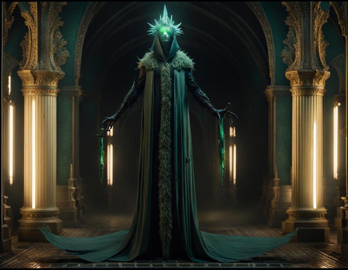 Whimsical Necromancy Performance on Ice