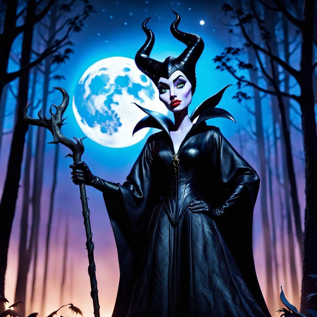 Mysterious Figures - Disney Pixar Maleficent