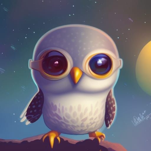 To bowldly go where no bird has gone before 🦉👨🏻‍🚀