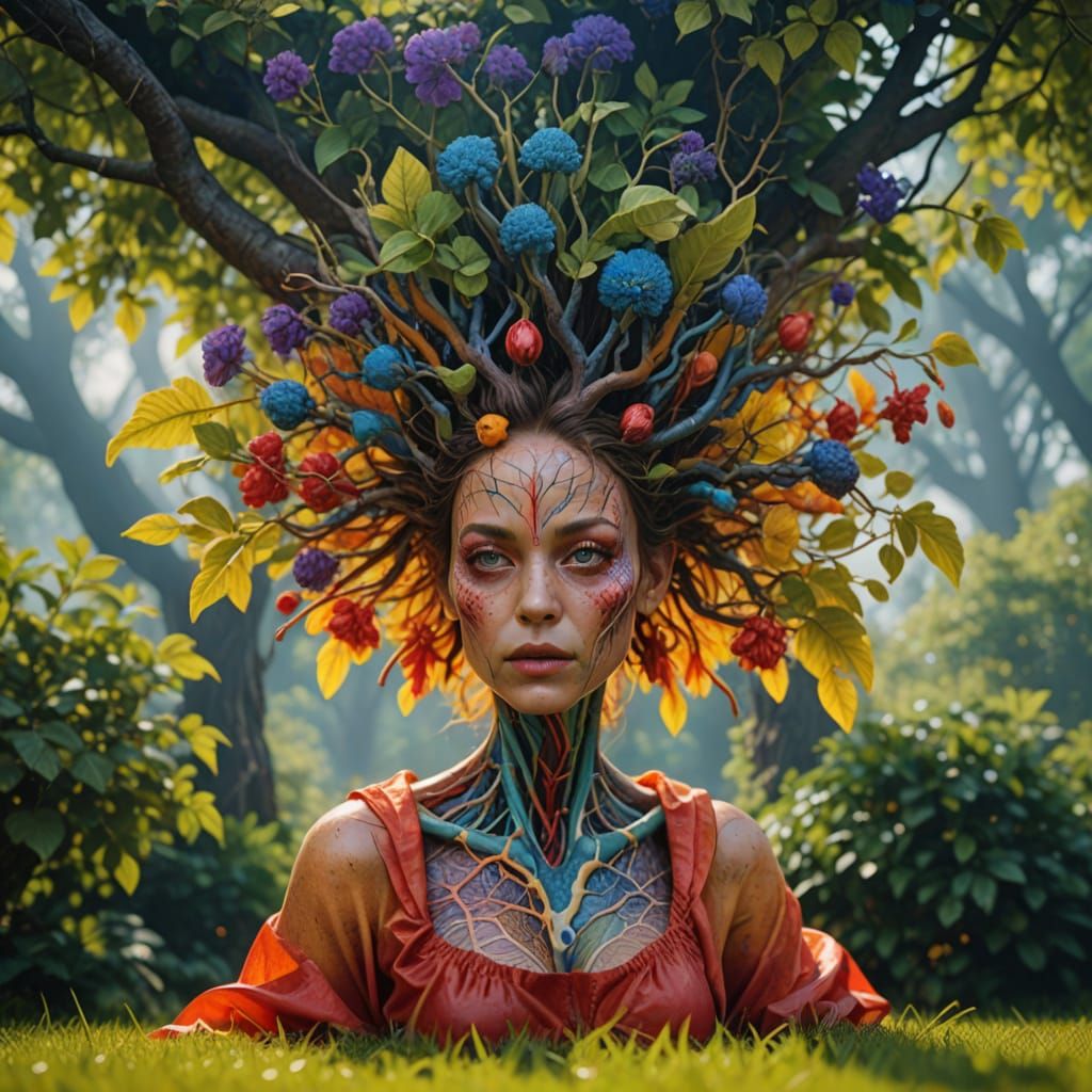 Hyperrealistic Portrait of a Person in a Cinematic Setting