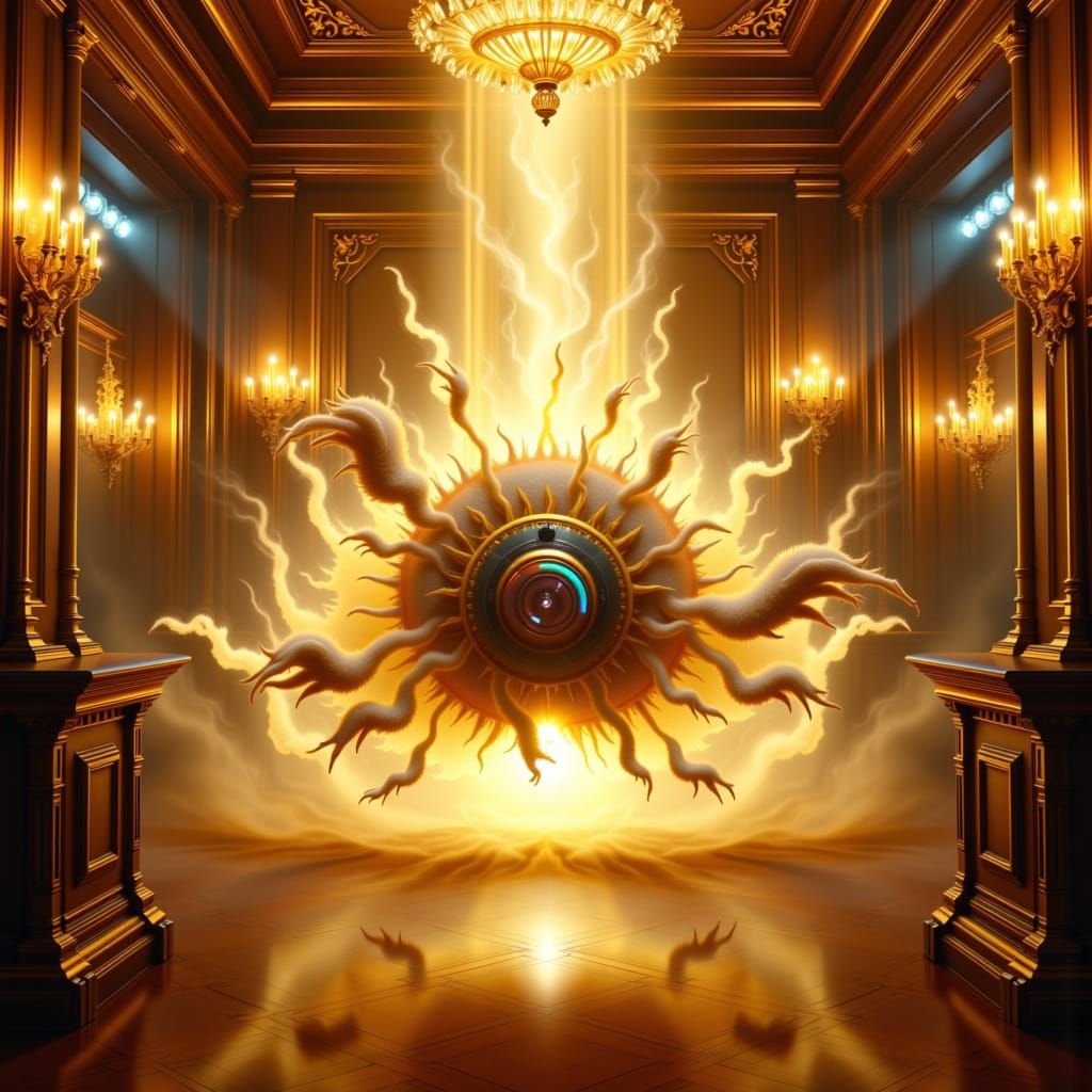 Powerful Vintage Roomba Radiates Divine Light in Grand Ballr...