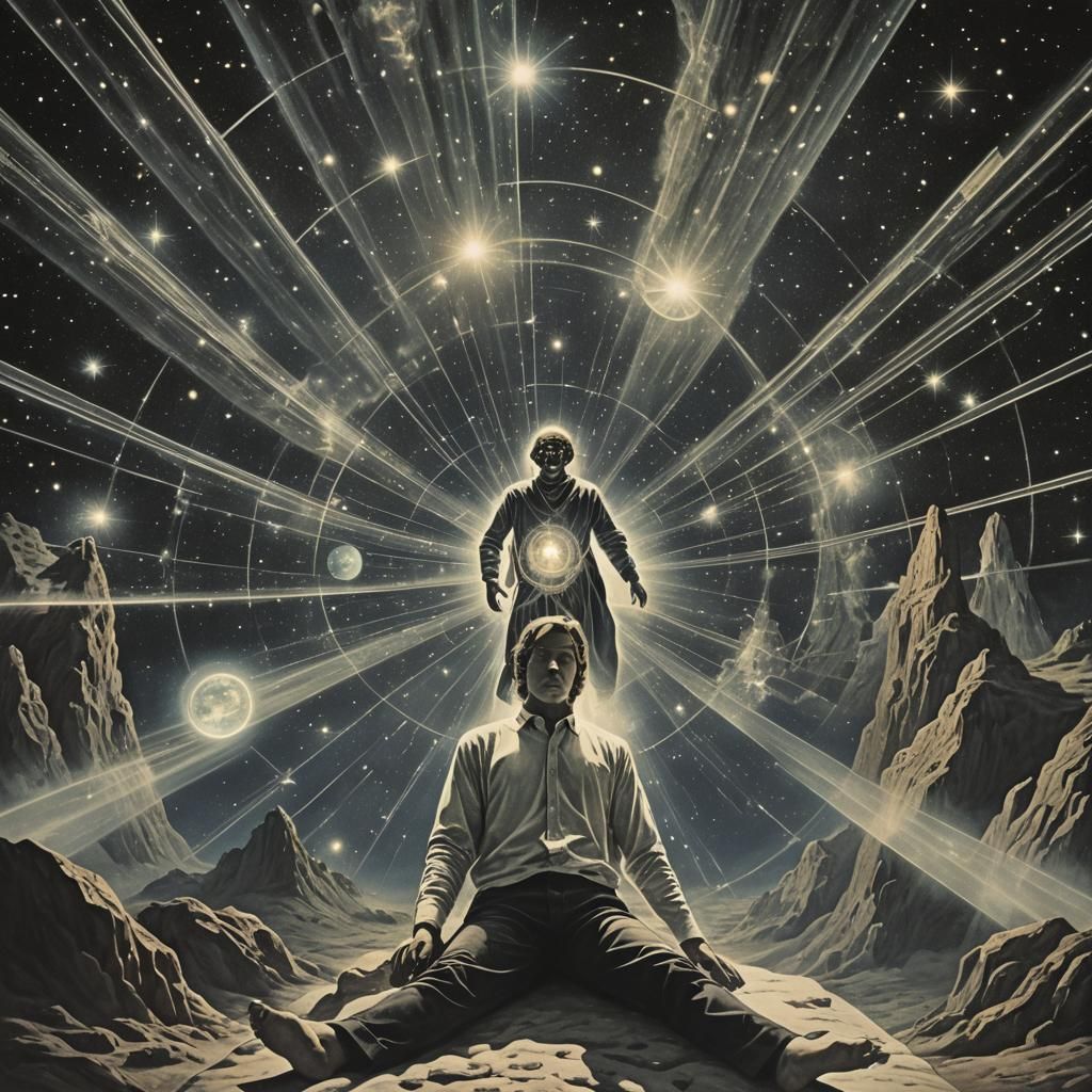 Astral Projection with Recognizable Locations