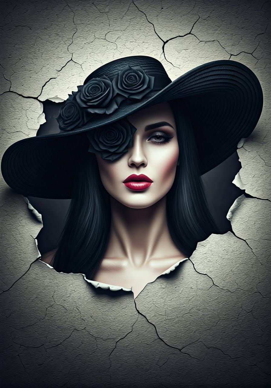 Enigmatic Beauty Emerges from Ancient Plaster