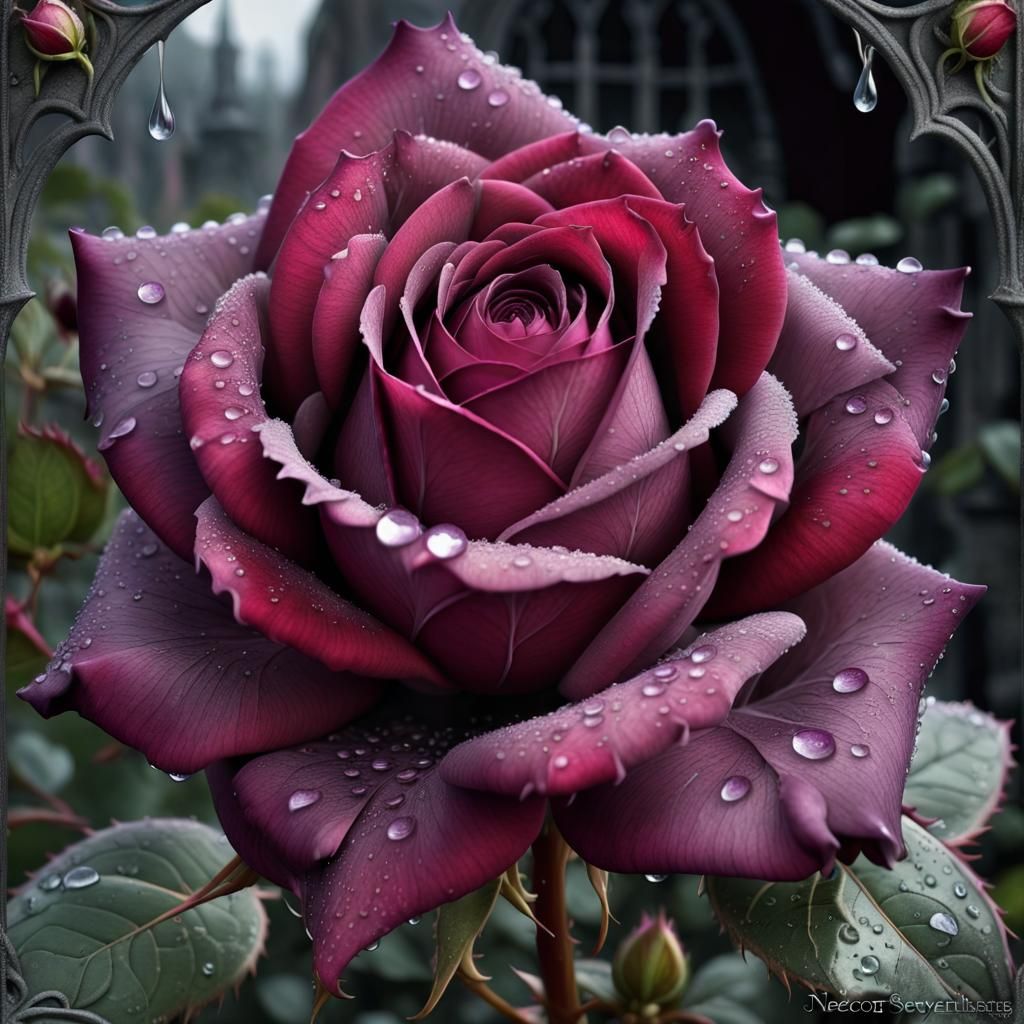 Dark rose
