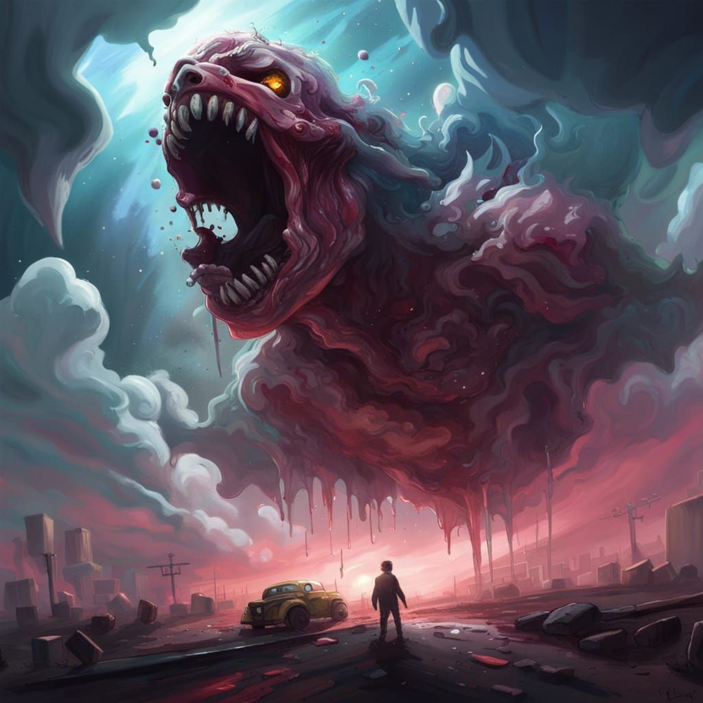 Cloud Zombie Attack in a Galaxy Sky