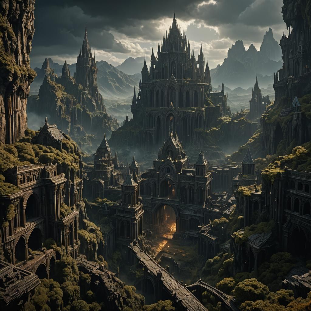 Elden Ring: Epic Cinematic Digital Matte Painting