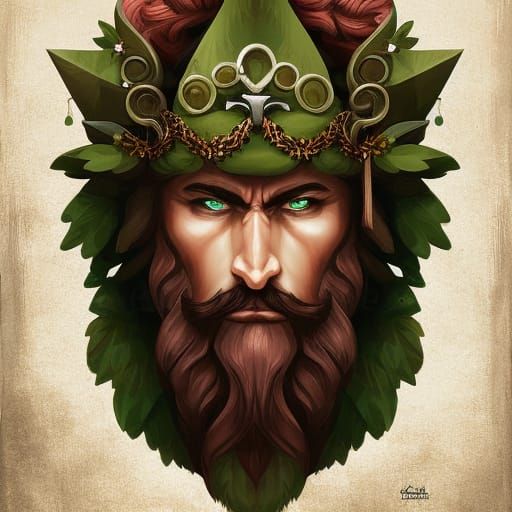 White Bark Treant Fantasy Character Portrait