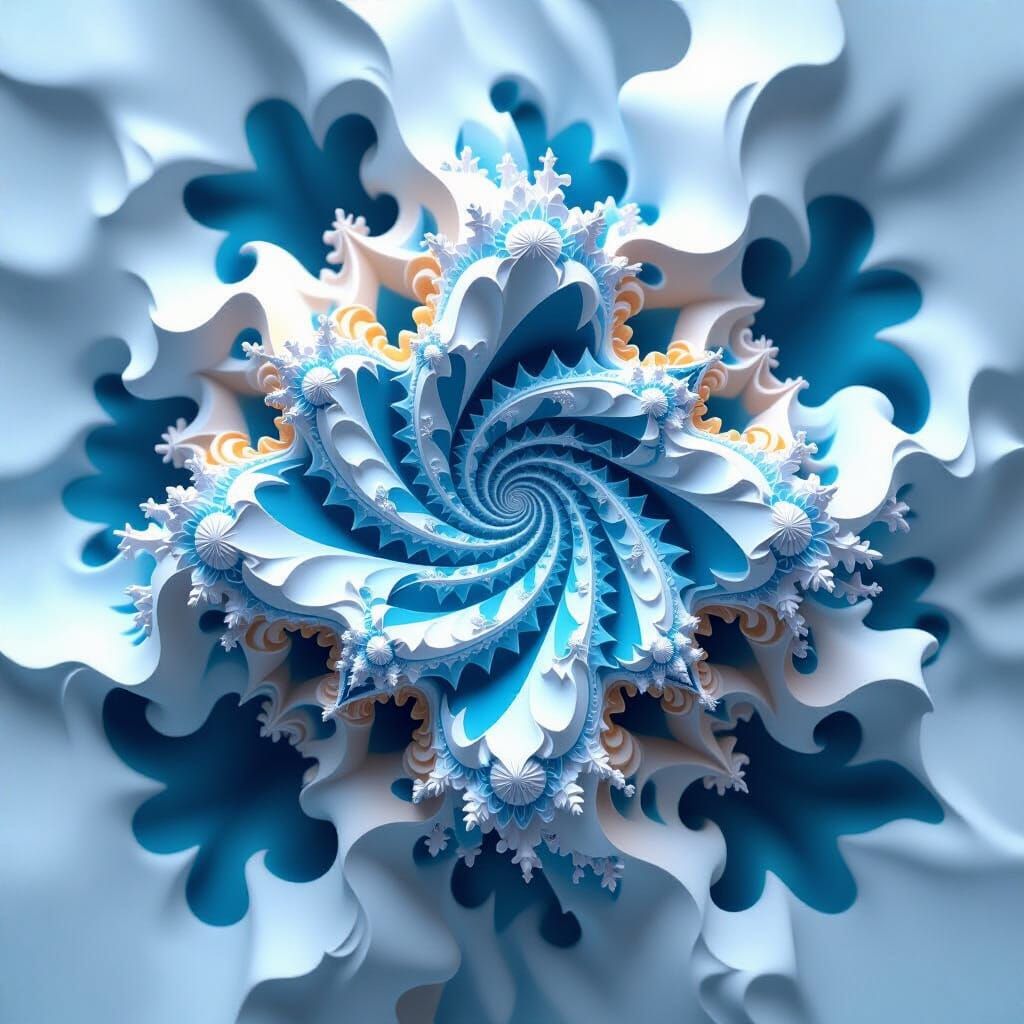 3D Fractal Visualization of Hyperspace Fusion