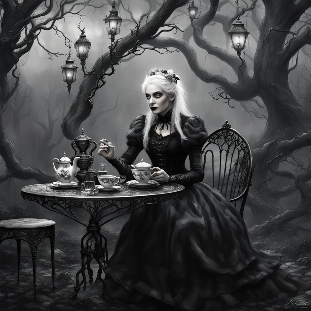 Demented Alice in Wonderland Tea