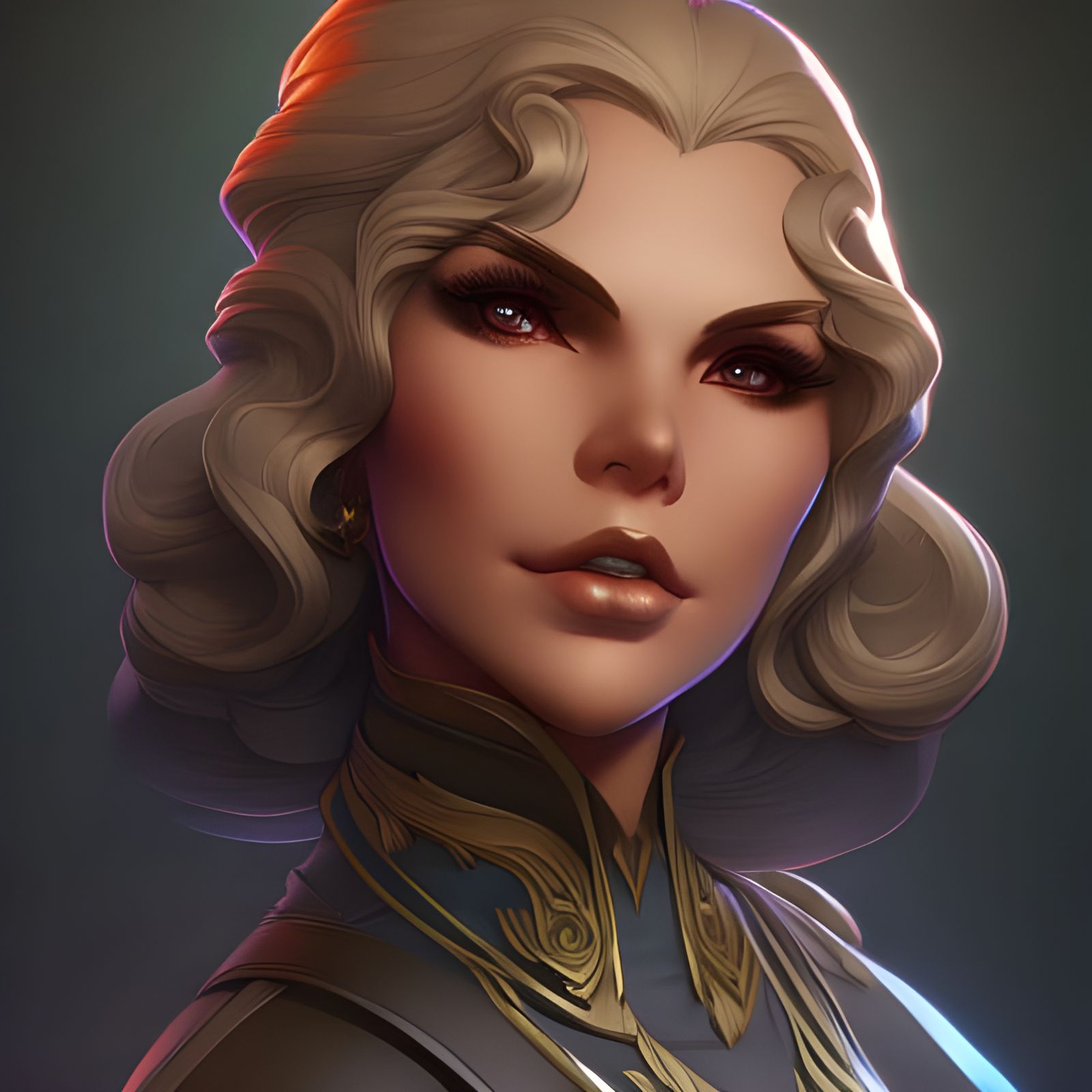 Juicy Granny Smith Apple Portrait in Hyperdetailed Style