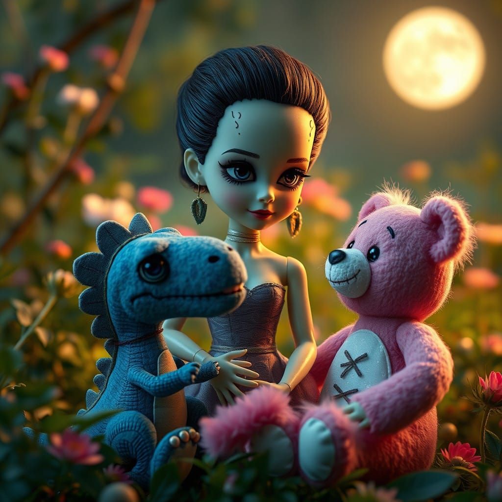 Whimsical Barbie Goddess Teaches Valuable Lesson in Serene M...