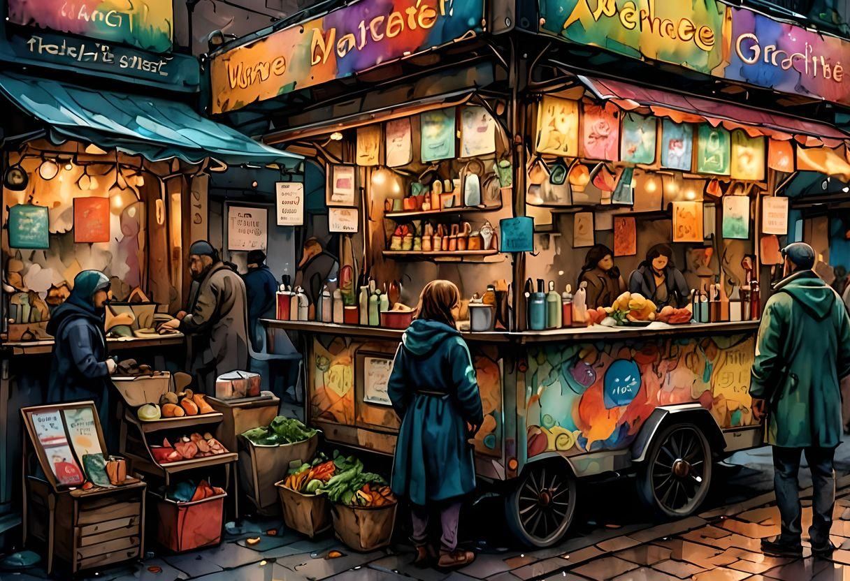 Before the lunchtime rush...