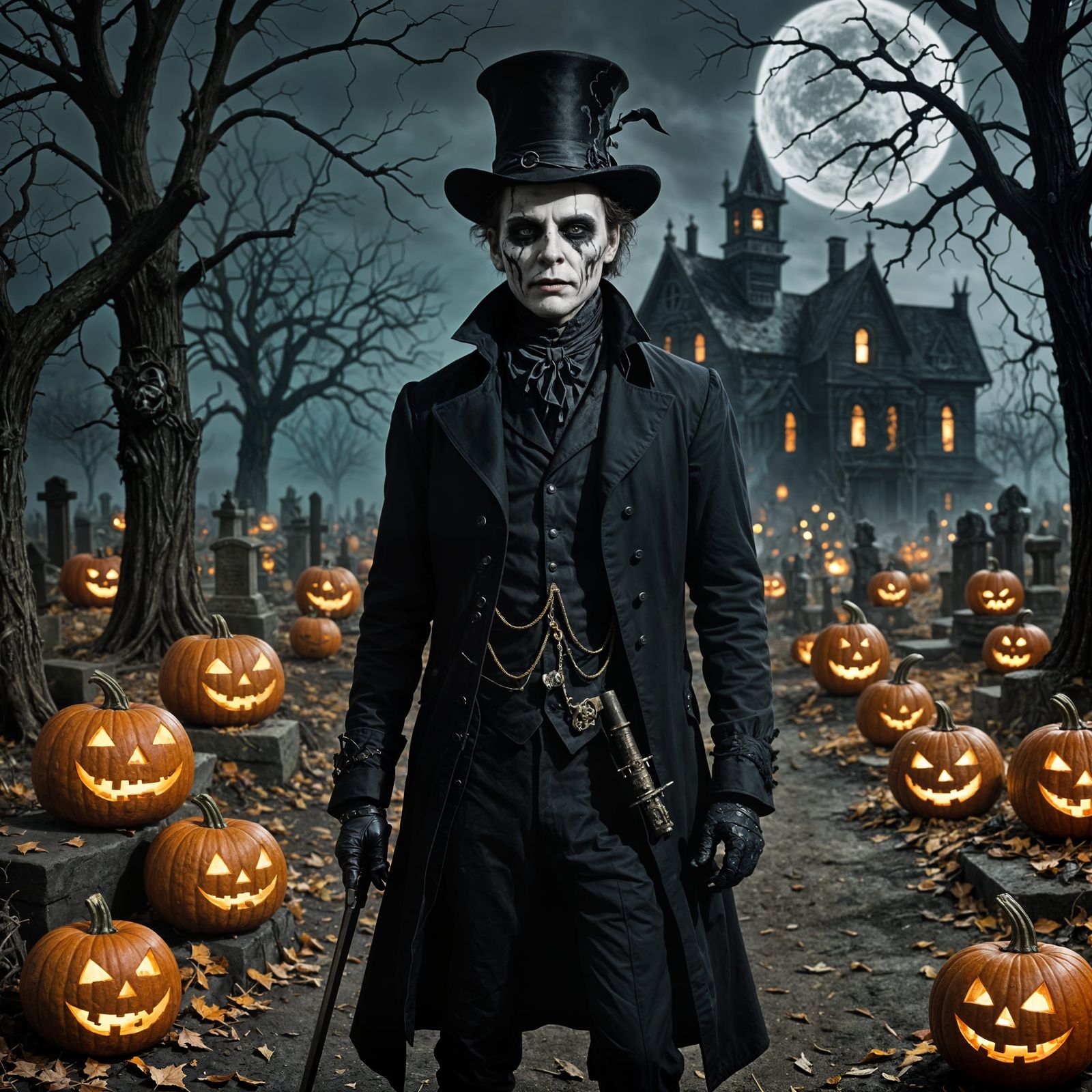 Victorian Macabre Rustpunk Character Design