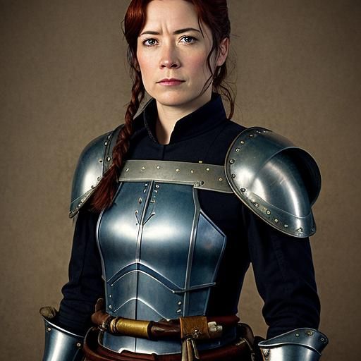 Steampunk Knight: Medieval Armor with Clockwork Engine