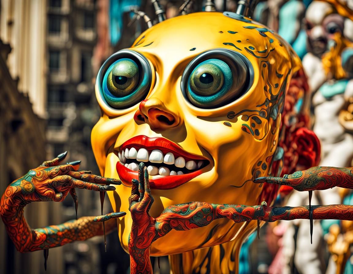 Exotic Aliens in Subdued Lighting: Hyperrealistic Digital Ar...