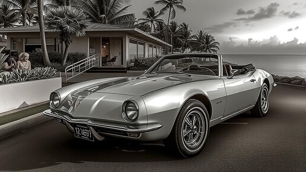 Kailua-Kona Sunset: Impressionist Seascape in Hawaii