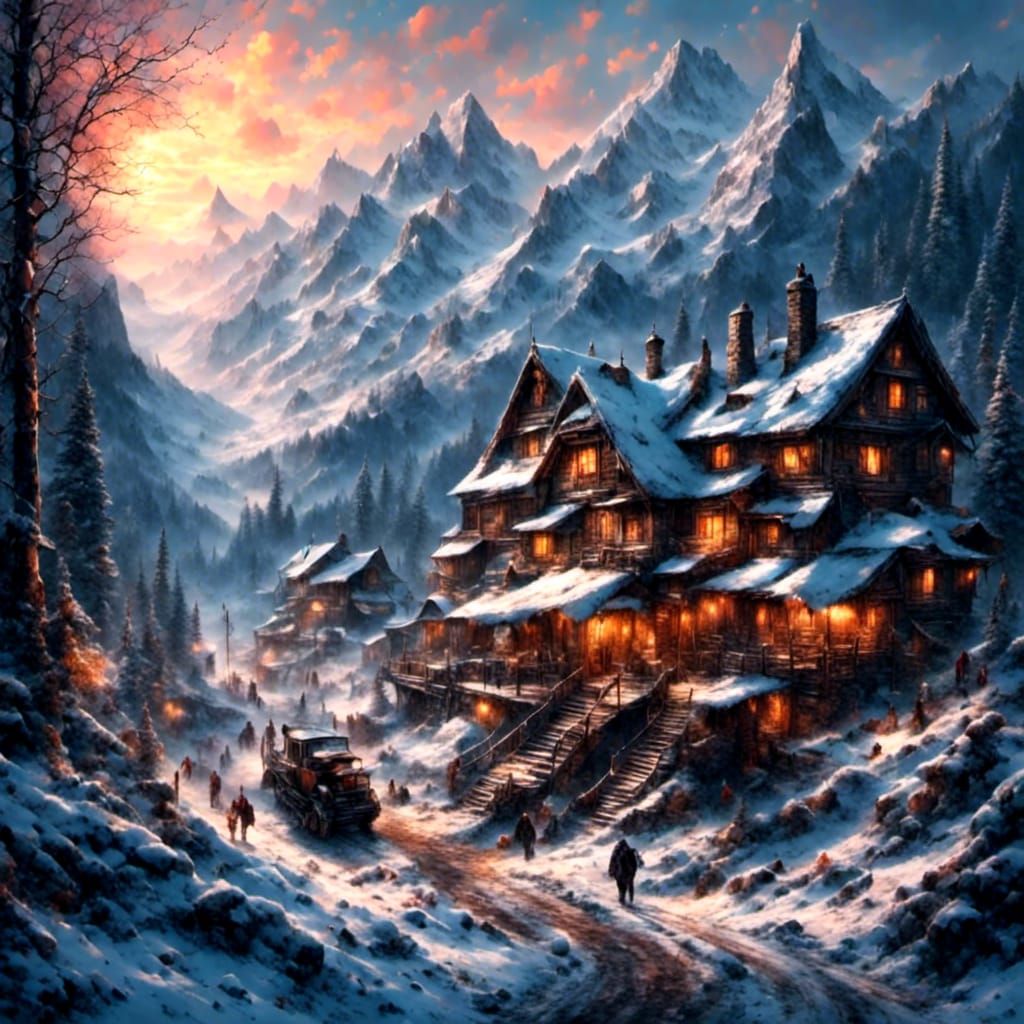 Hyperrealistic Digital Painting with Bling Details