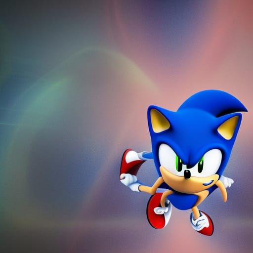 Sonic X AI Rendition