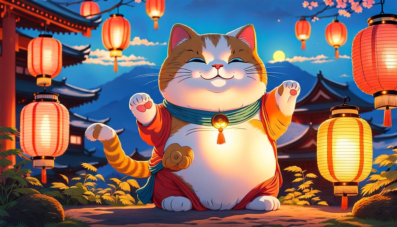 Lucky Cat Lantern Festival