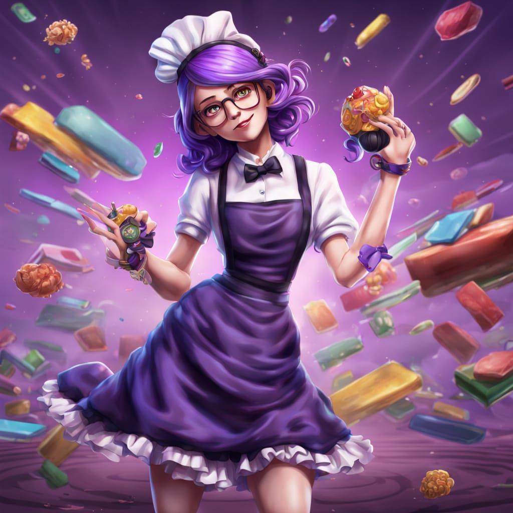 Elegant Virtual Mom in Hyperrealistic Style